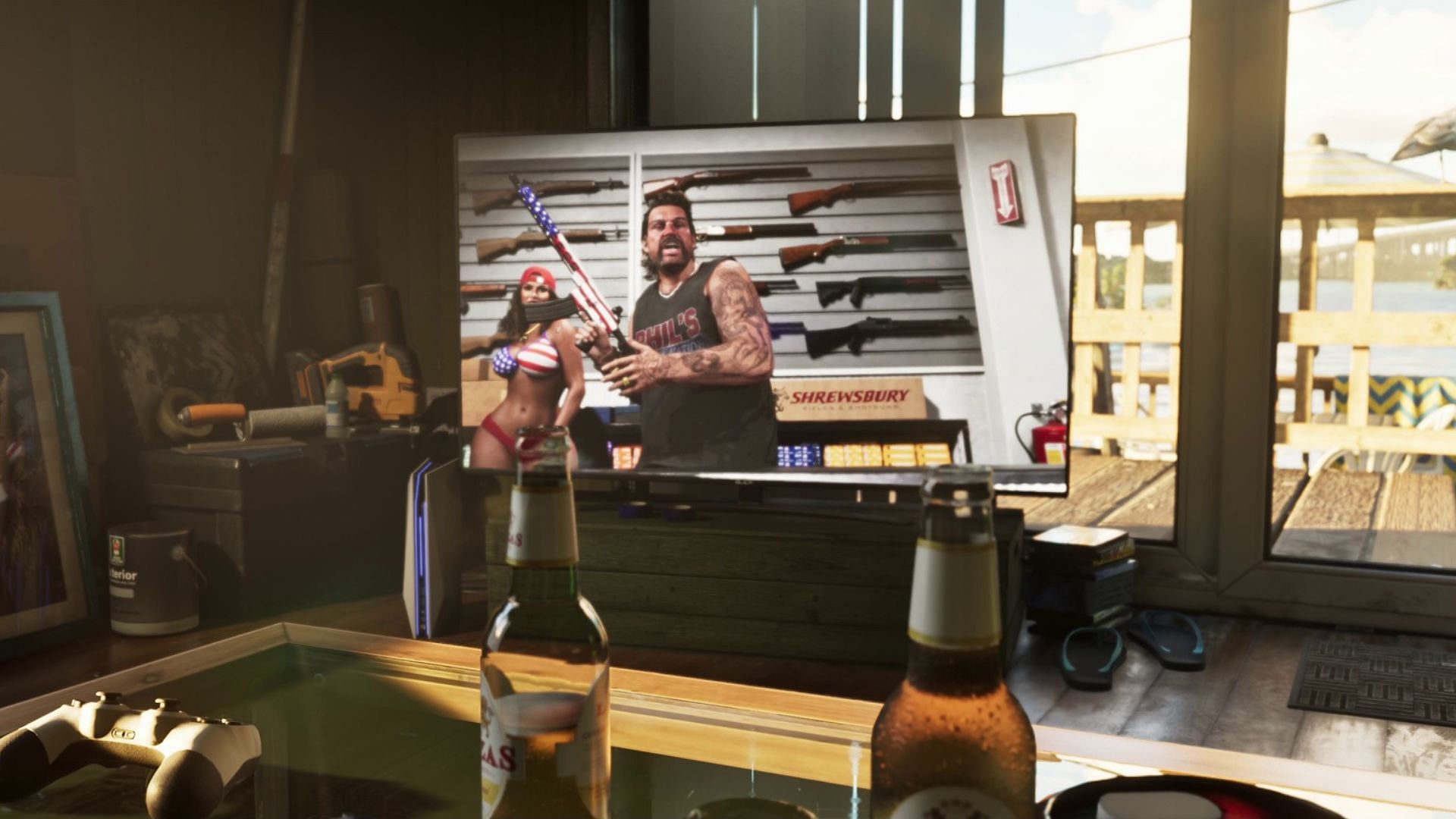 Returning characters make a solid bridge between two games (Image via Rockstar Games)